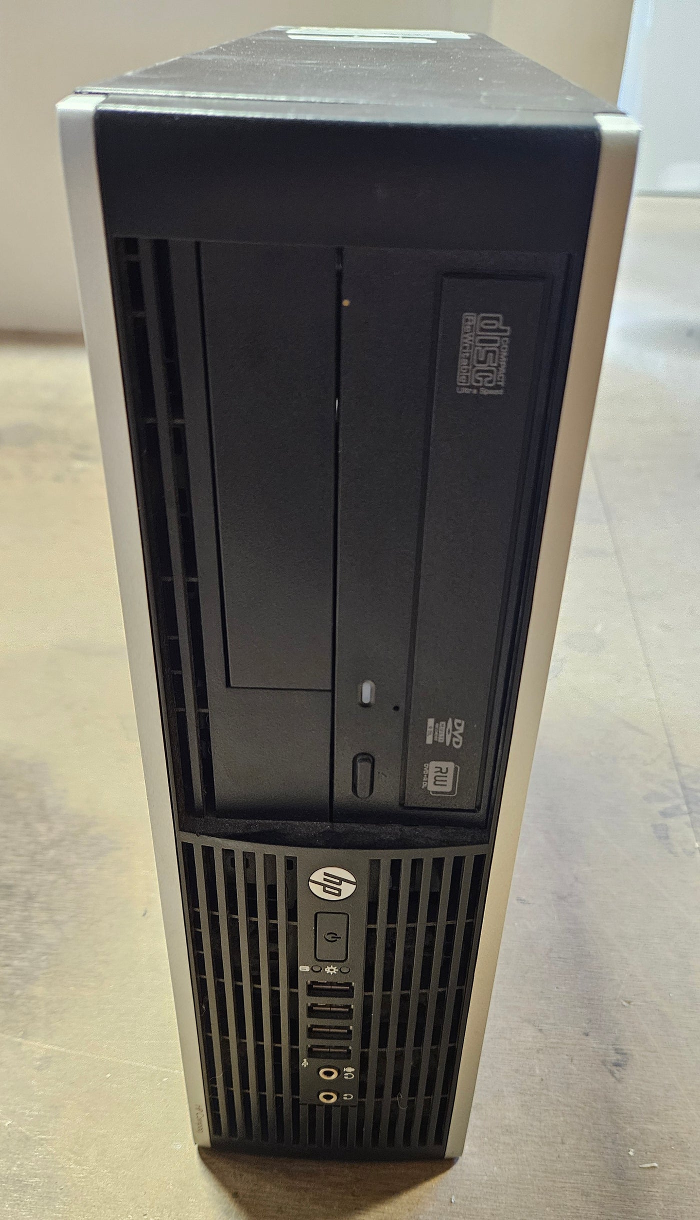 HP Compaq Elite 8300 SFF 500GB 2GB i5-3470 Win7Pro PC ( H3A34E#ABR ) USED