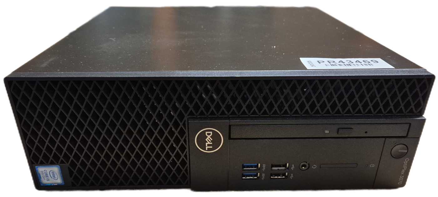 Dell Optiplex 3070 SFF 120GB SSD 8GB RAM DVD i5-9500 3GHz Win10 ( D11S004 ) USED