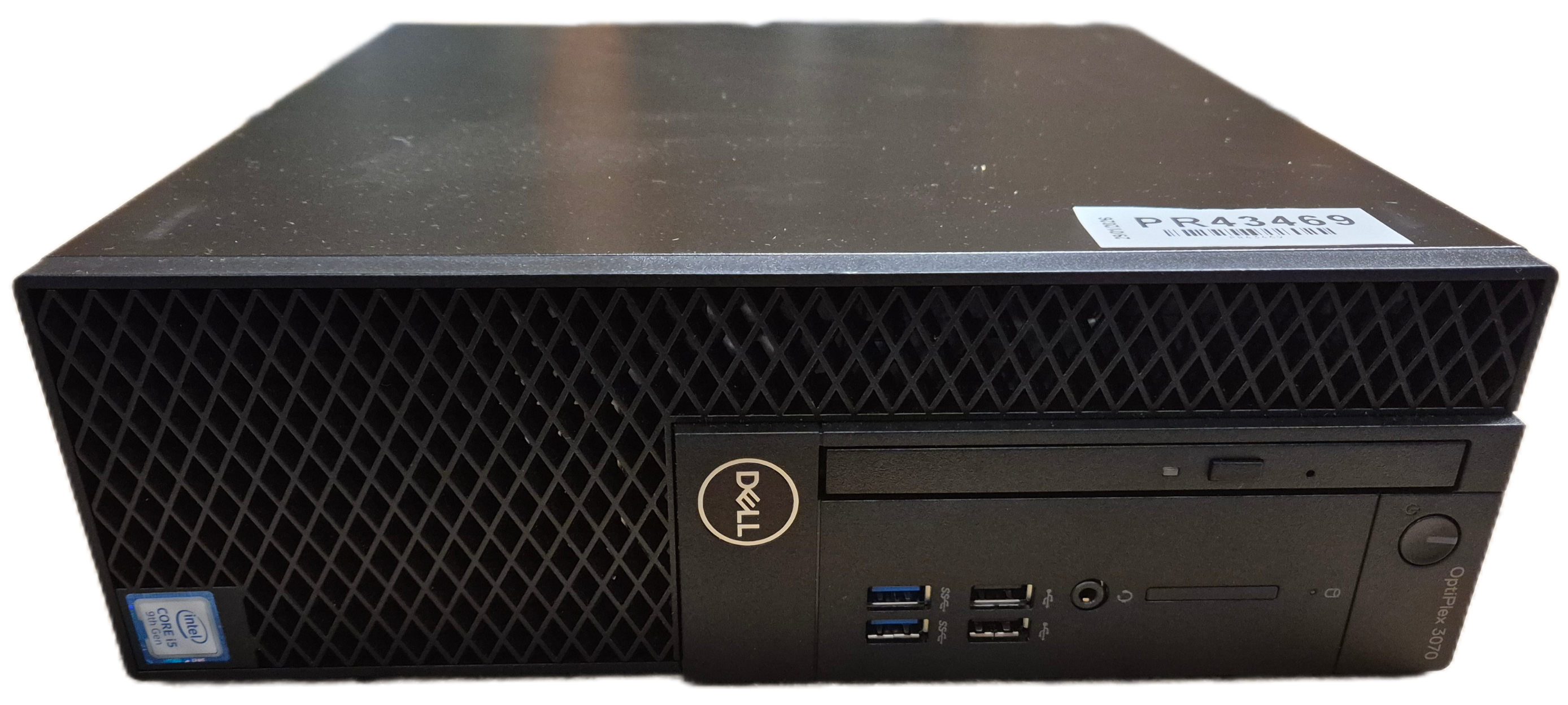 Dell Optiplex 3070 SFF 120GB SSD 8GB RAM DVD i5-9500 3GHz Win10 ( D11S004 ) USED