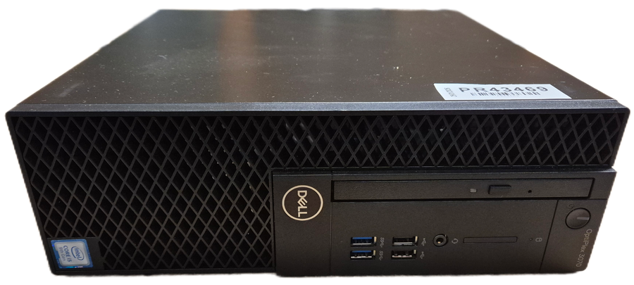 Dell Optiplex 3070 SFF 120GB SSD 8GB RAM DVD i5-9500 3GHz Win10 ( D11S004 ) USED