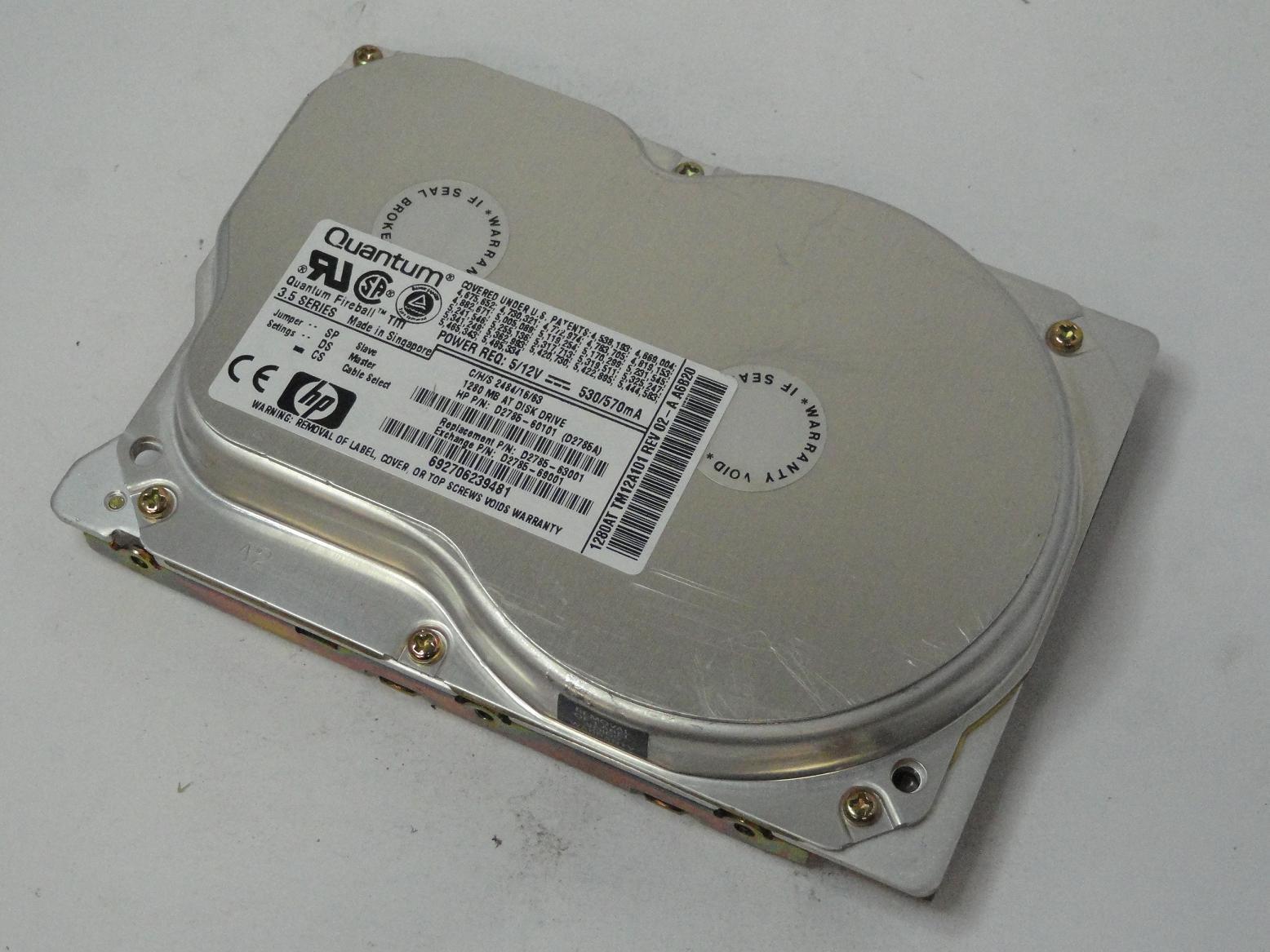 PR03747_TM12A101_HP/Quantum 1,2GB IDE 3.5" HDD - Image3