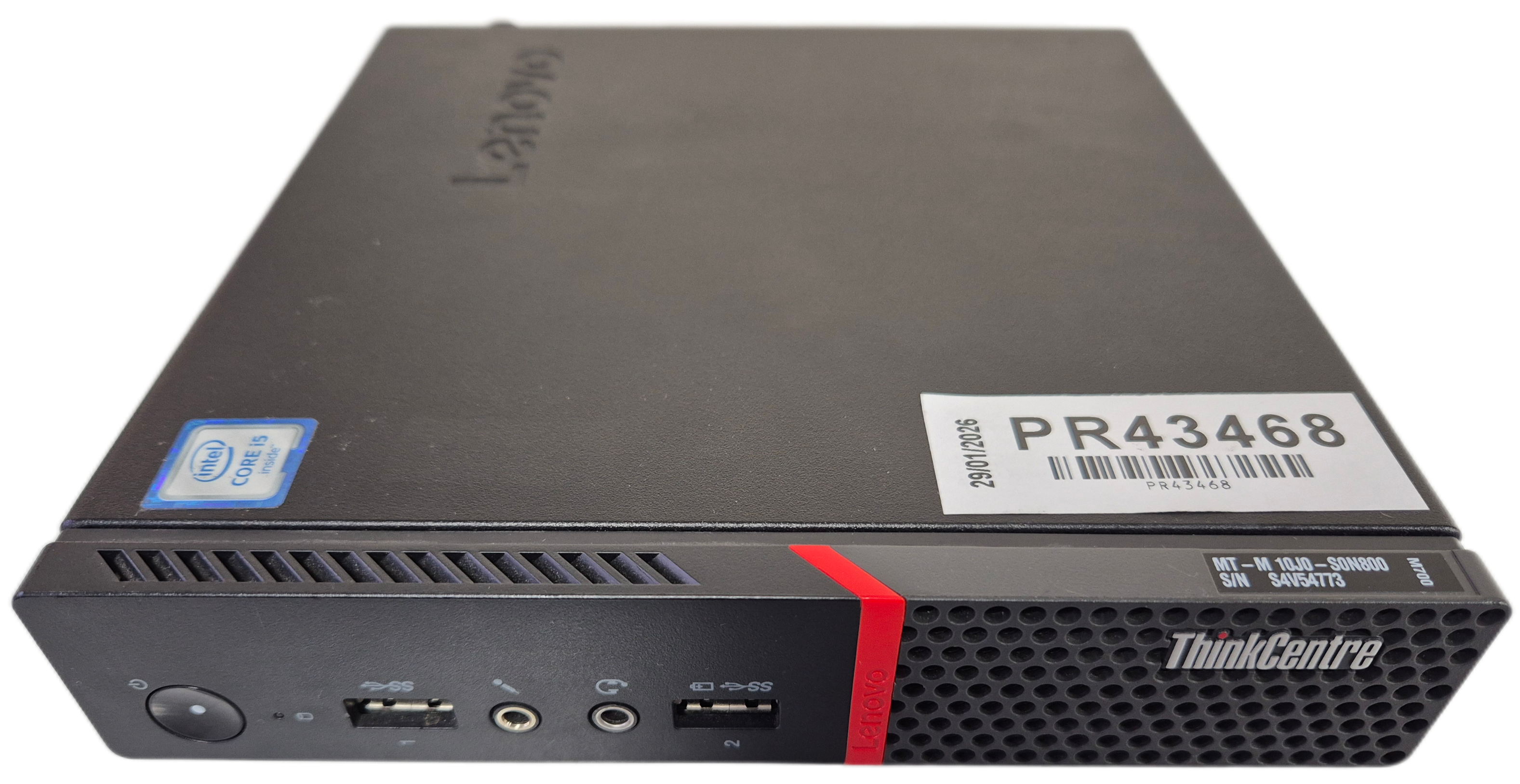 Lenovo ThinkCentre M700 128GB SSD 8GB RAM i5-6500T 2.5GHz NO OS ( 10J0-S0N800 ) USED