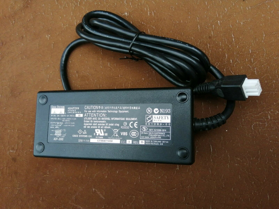 Cisco Systems Power Adapter for 1700 Series ( 34-0874-01 ADP-30RB USED)