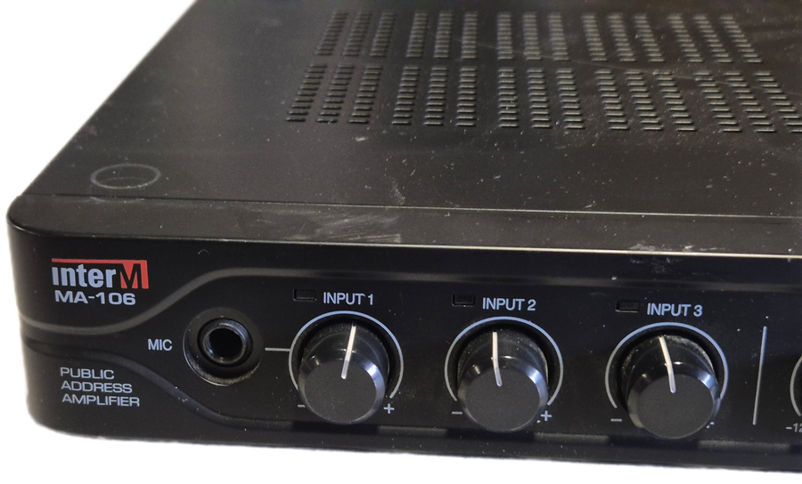 Inter-M Public Address Amplifier ( MA-106 ) USED
