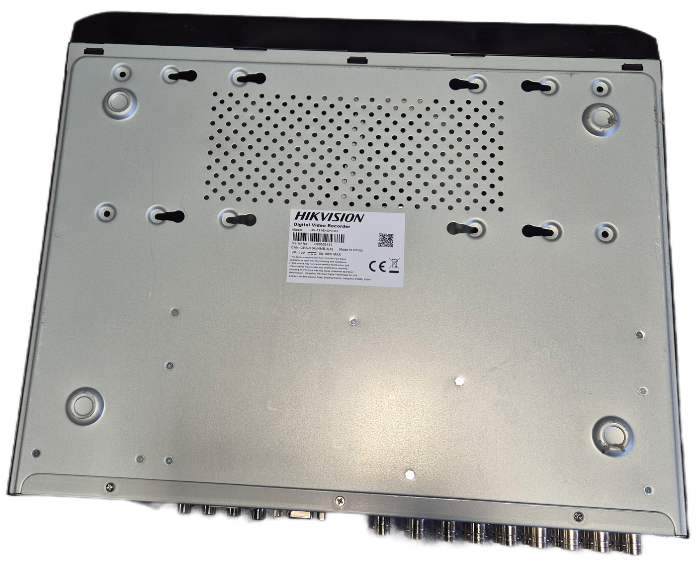 HIKVision 16 Channel Embedded Net DVR NO HDD - passwords reset NO PSU ( DS-7216HUHI-K2 ) USED