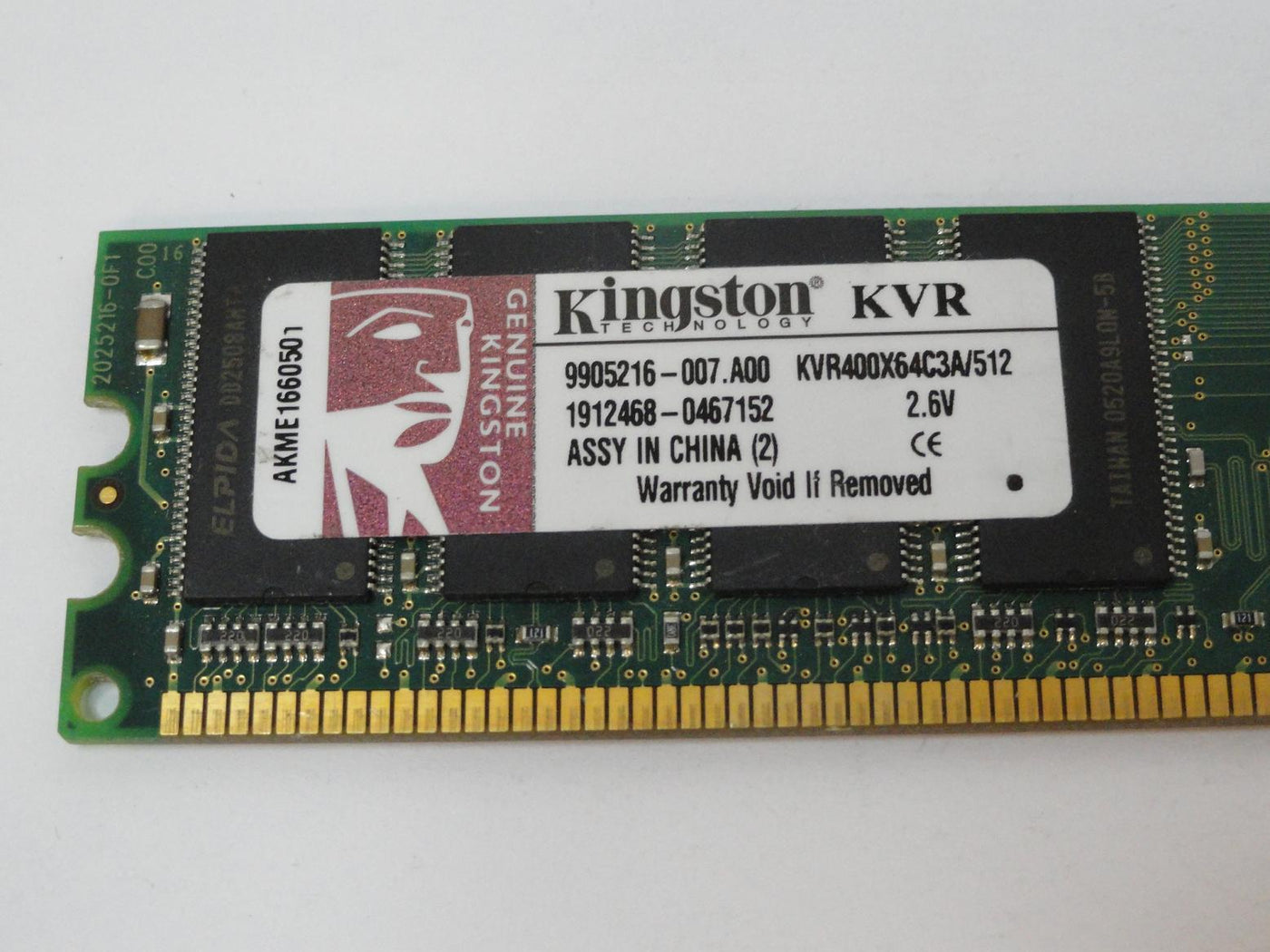 PR25350_9905193-015.A00_Kingston 512MB PC3200 DDR-400MHz DIMM RAM - Image3