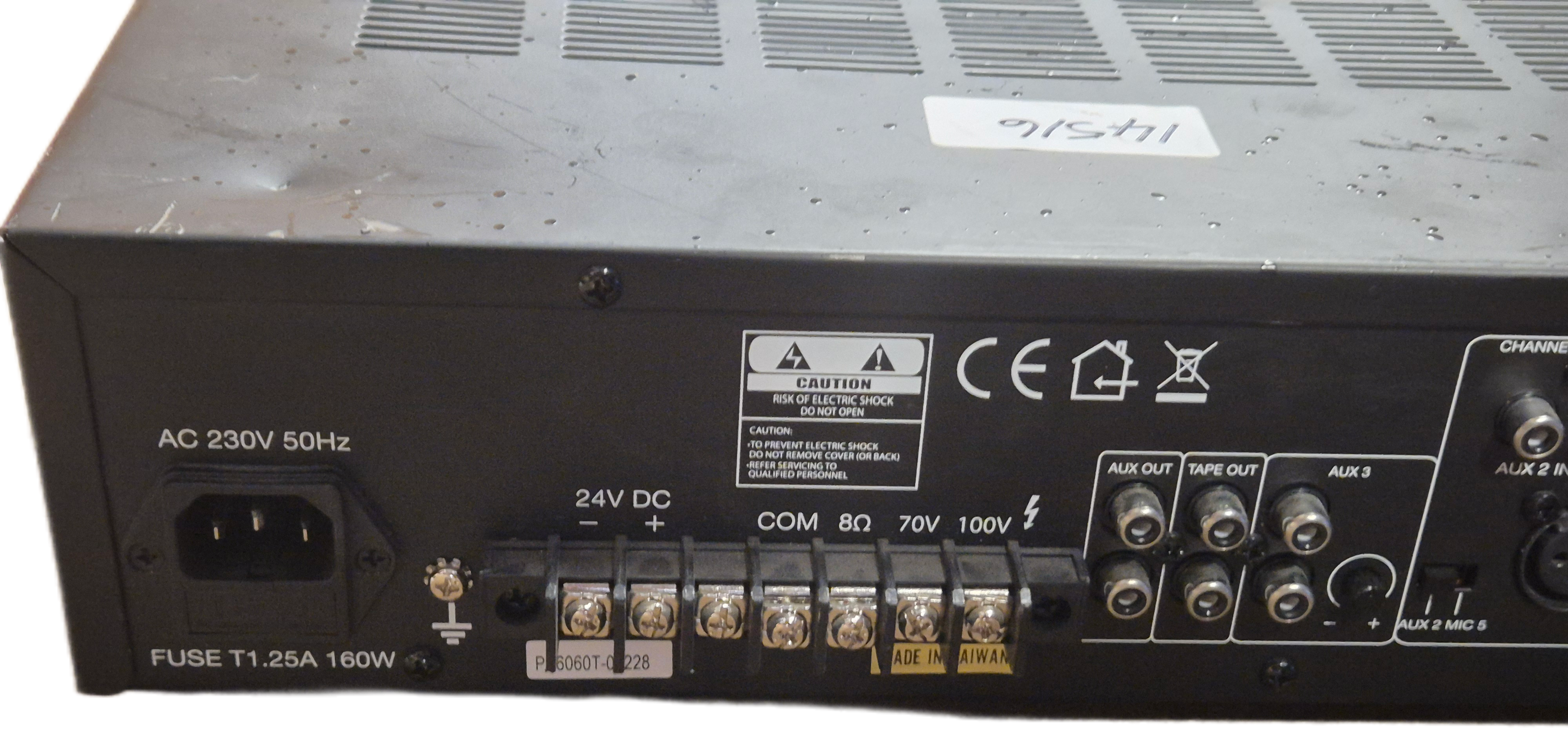 Eagle PA6060T 60W Public Address Amplifier ( PA6060T-00228 ) USED