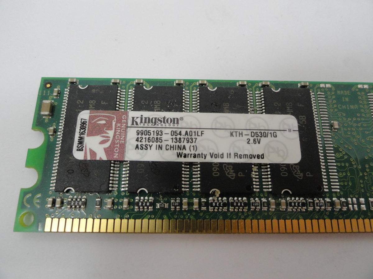 Kingston 1GB PC3200 DDR-400MHz DIMM RAM ( 9905193-100.A00LF KTH-D530/1G )