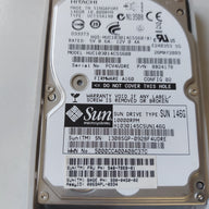 Hitachi Sun 147GB 10krpm SAS 2.5in HDD ( 0B24178 HUC103014CSS600 540-7868-01 390-0450-02 ) REF