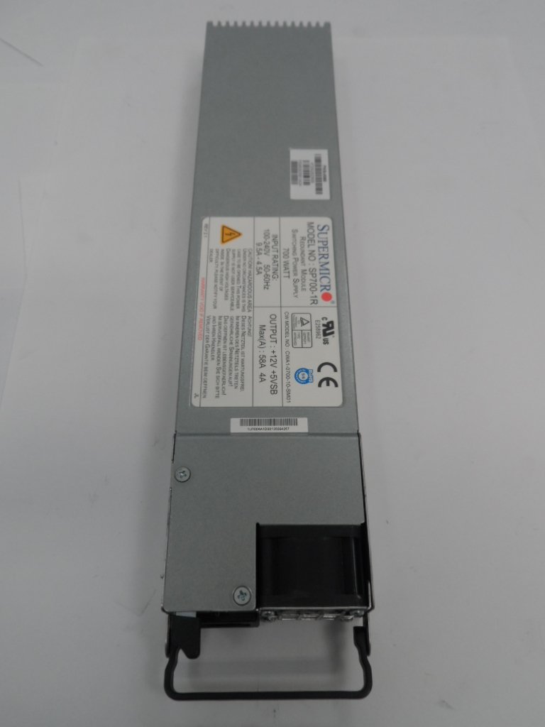 PWS-0065 - SuperMicro 700w Redundant Module Switching PSU - USED
