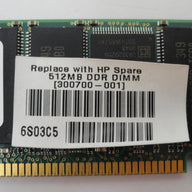 PR17066_PC2100R-25330-M0_Samsung HP 512Mb PC2100 CL2.5 ECC RAM Module - Image2