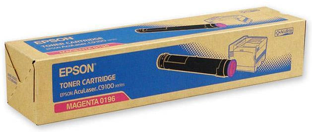 Epson Aculaser C9100 Magenta laser toner cartridge ( C13S050196 ) NOB FINAL SALE