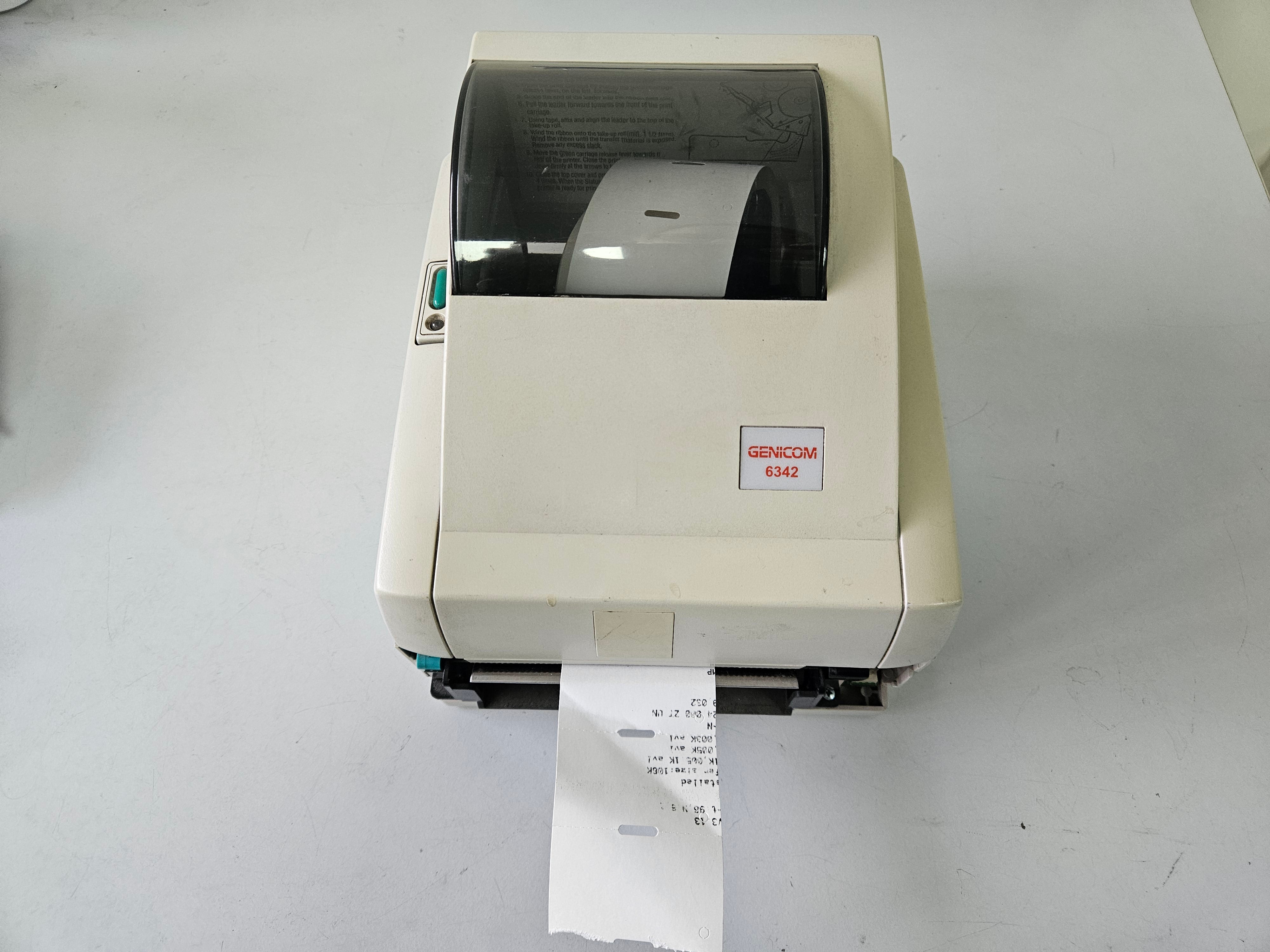 Genicom 6342 Thermal Barcode Label Printer NO PSU ( 3P6342AB000A2 ) SPR
