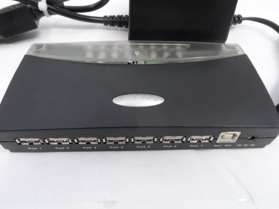 Belkin 7 Port USB Hub F5U010 ExpressBus ( F5U010 F5U010    Belkin ) W/PSU