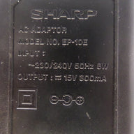 Sharp 15V AC Adapter EP-10E ( EP-10E ) USED