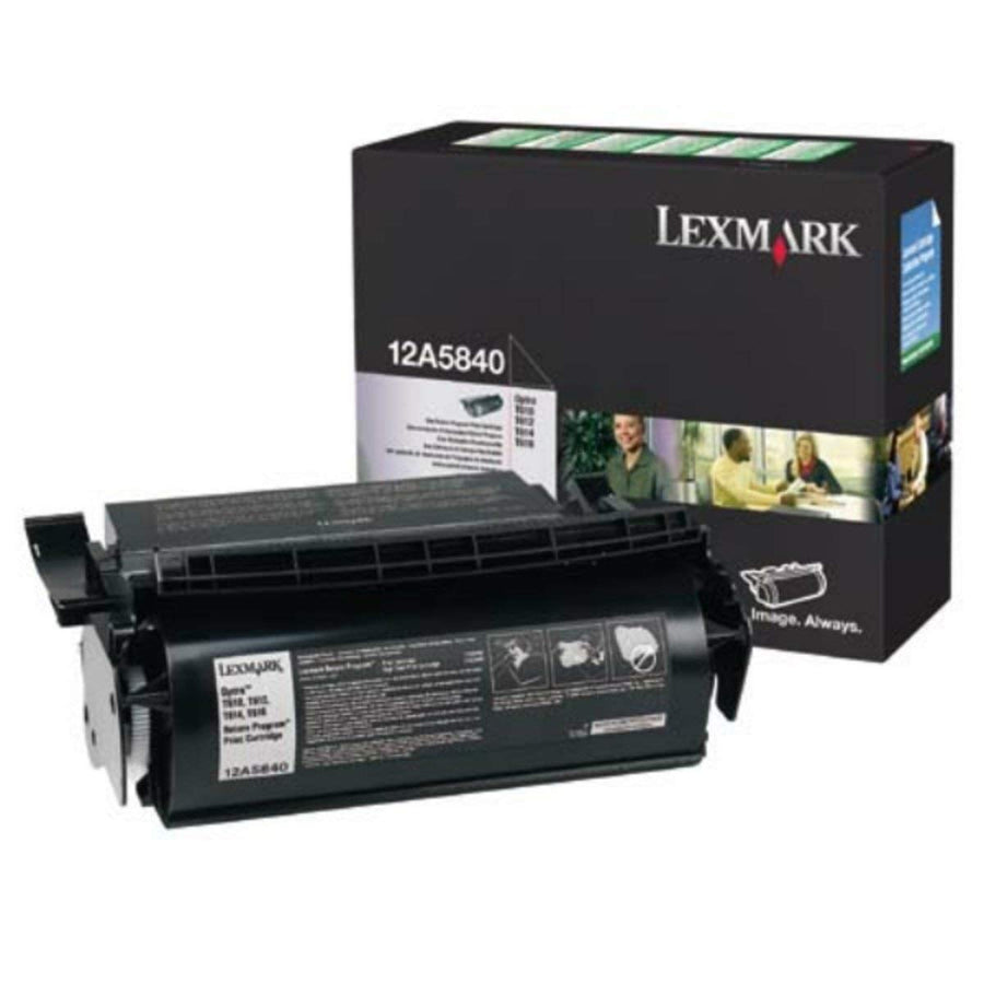 Lexmark Laser Toner Cartridge Black ( 12A5840 7379092 ) NEW OLD STOCK FINAL SALE