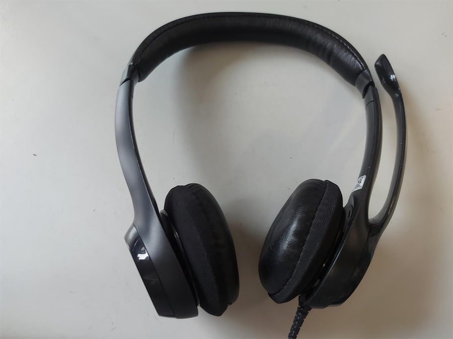 Logitech A00086 Black USB Wired Stereo Headset (A00086)