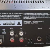 ADS Worldwide 60W Mixer Amplifier ( ADS60 ) USED