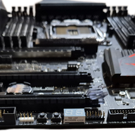 ASUS ROG STRIX X99 Gaming Motherboard LGA2011-3 DDR4 ATX - NO PCIEx4 connector USED
