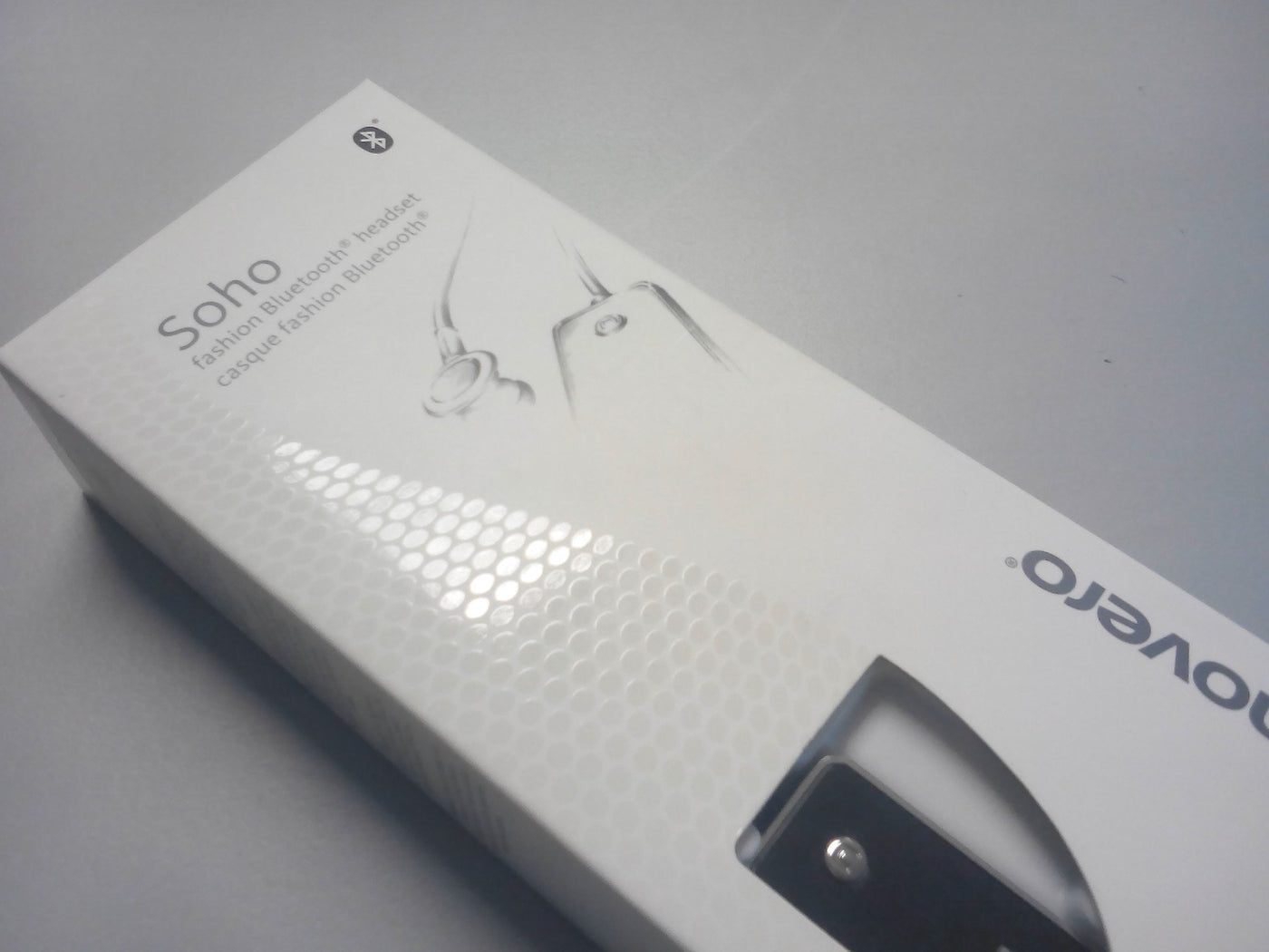 Novero Soho Squares Bluetooth Headset - Silver / Black - PC User | PC Parts And Spares | FREE UK DELIVERY