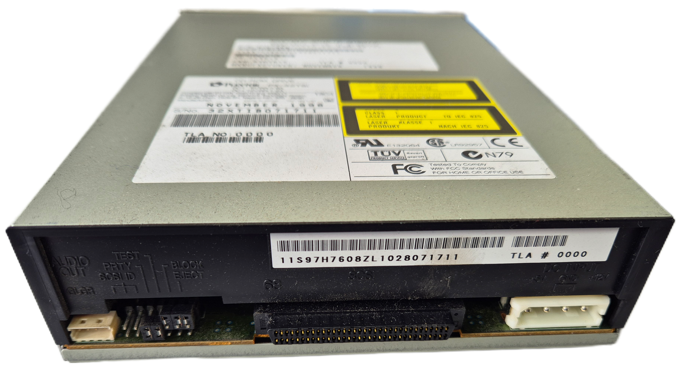 Plextor IBM PX-32TSi 32x SCSI 50Pin CD-ROM Drive ( 97H7608 97H7610 ) USED