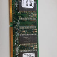 Kingston 128MB 168pin PC100 CL2 16c 8x8 SDRAM DIMM KGM100X64C3/64 9902111