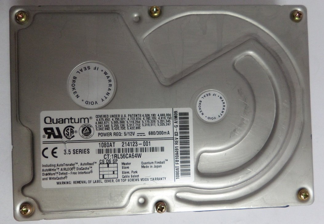 MC3529_FB10A491_Quantum 1Gb IDE 5400Rpm 3.5" HDD - Image6