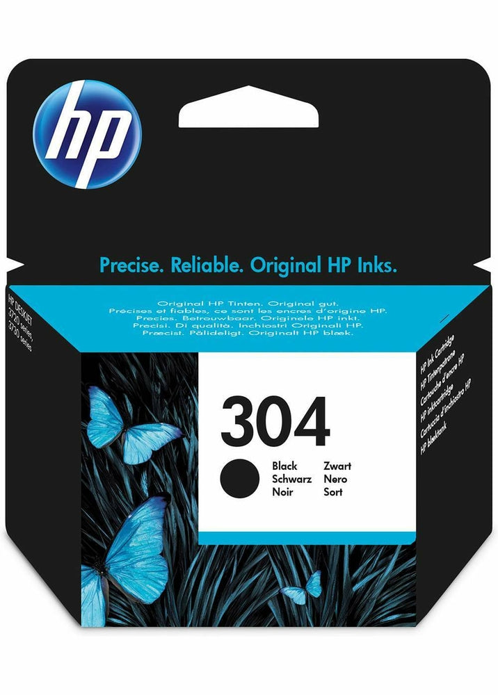 Genuine HP 304 Black Ink Cartridge ( N9K06AE ) NEW OLD STOCK FINAL SALE