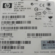 Maxtor HP 146.8Gb SCSI 80 Pin 10Krpm 3.5in HDD ( 8J147J0 356910-008 BD1468A4B5 3R-A6399-AA 404670-002 404708-001 ) USED