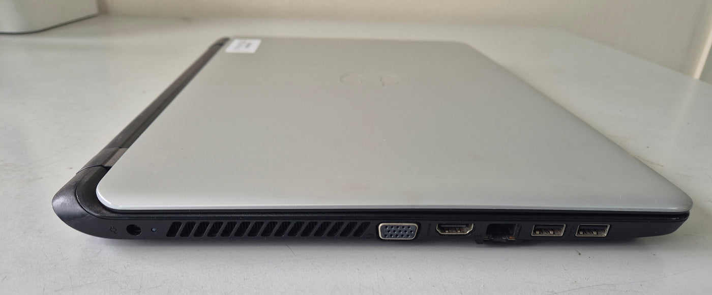 HP 350 G1 500GB HDD DVD 4GB RAM i3-4005U 1.7GHz NO OS 15.6" Battery Unknown NO ADAPTER ( F7Y65EA#ABU ) USED