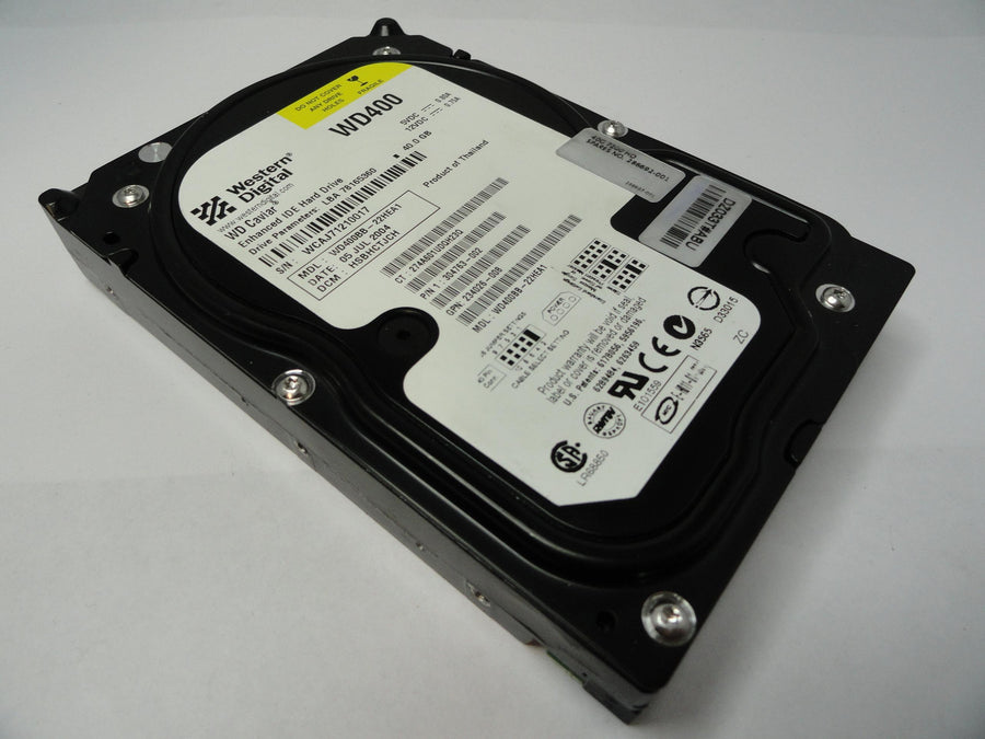 PR19005_WD400BB-22HEA1_Western Digital Compaq 40Gb IDE 7200rpm 3.5in HDD - Image2