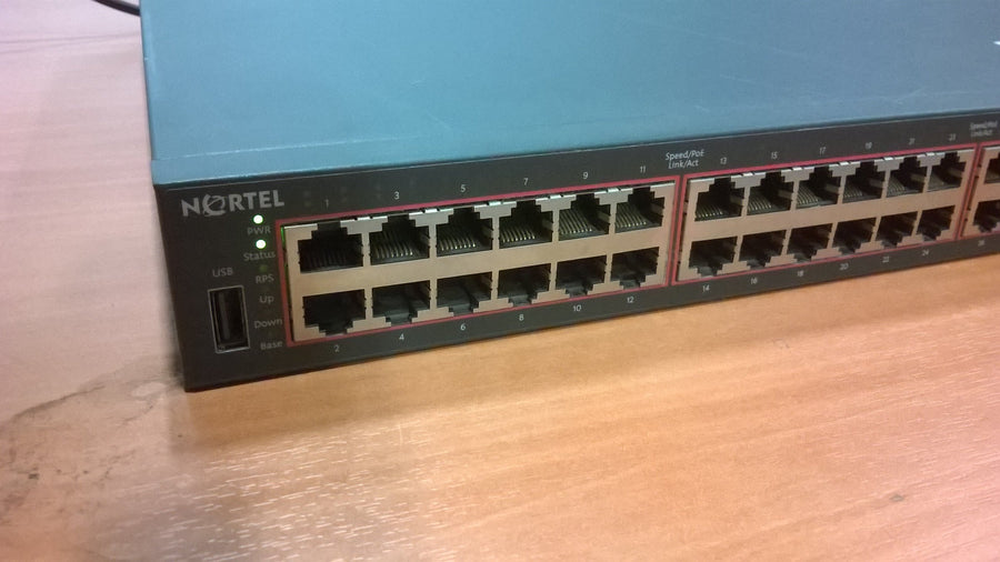 NORTEL ETHERNET ROUTING SWITCH 4548GT-PWR (AL4500A14-E6 USED)