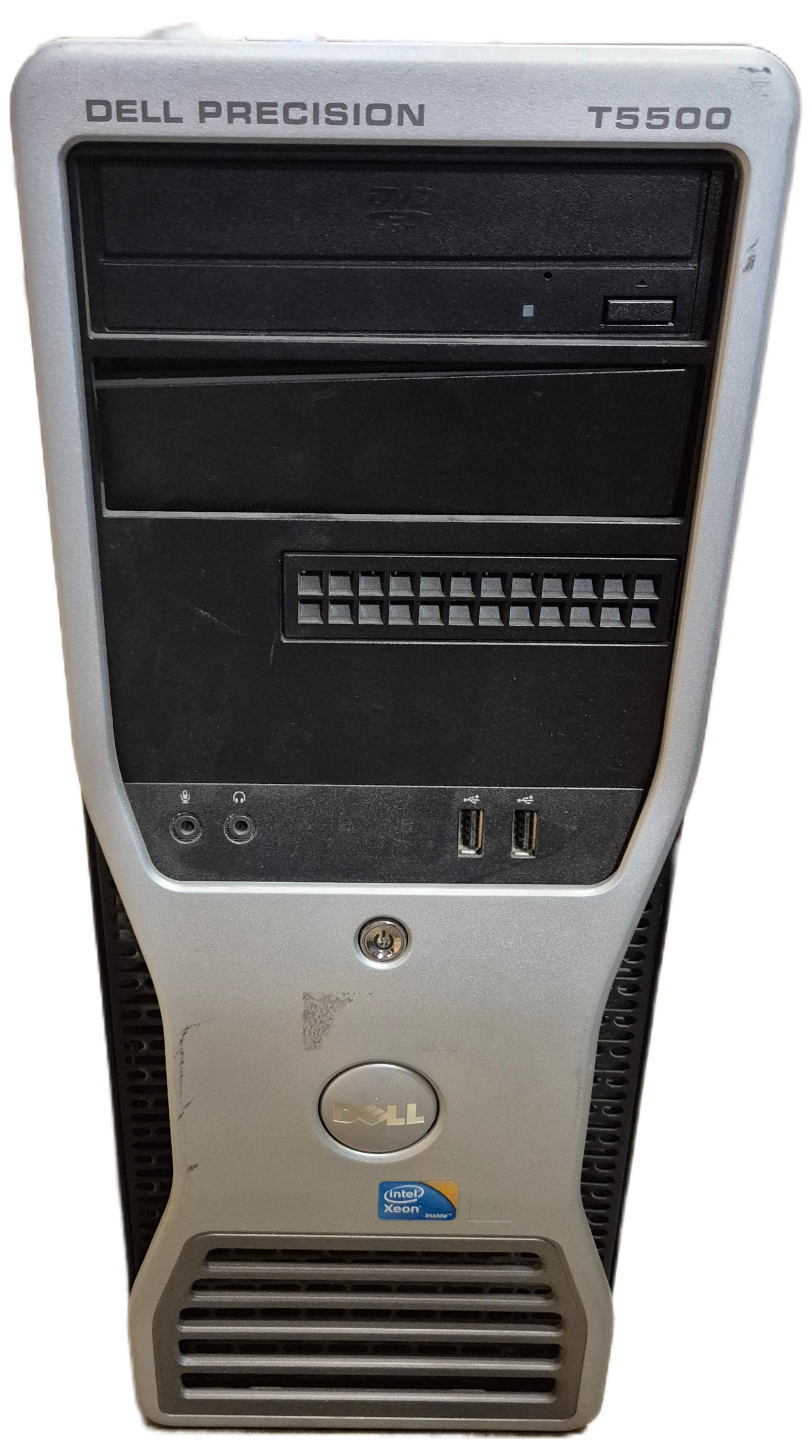 Dell Precision T5500 Xeon W5580 3.2GHz 48GB RAM NO HDD NO OS - WinVista Business COA present USED