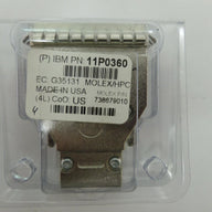 11P0360 - IBM STI Wrap Plug 6X11 VHDM Molex/HPC - NOB