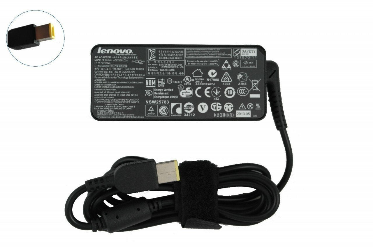 Lenovo Charger Adapter (ADLX45NLC3A, 5A10J75117 USED)