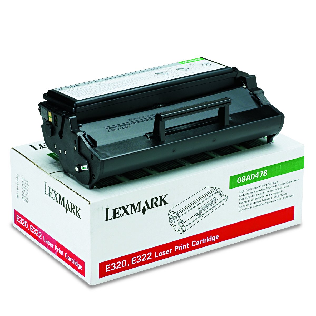 Lexmark Optra E320/322 Toner Black ( 08A0478 ) NEW OLD STOCK FINAL SALE