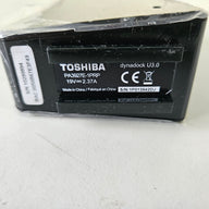 Toshiba Dynadock U3.0 19V 2.37A Docking Station W/PSU ( PA3927E-1PRP ) REF