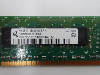 PR21583_PC2-4200U-444-11-B1_Qimonda 1GB PC2-4200 DDR2-533MHz DIMM RAM - Image3