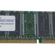Infineon 256MB PC2100 DDR-266MHz non-ECC Unbuffered CL2.5 184-Pin DIMM ( HYS64D3200GU-7-B ) REF