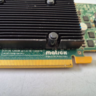 Matrox PCIe x16 512MB GDDR2 quad graphics card ( M9140-E512LAF ) USED