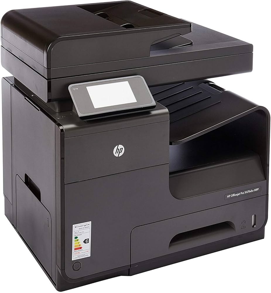 HP OfficeJet Pro x476DW multifunction printer w/ setup inks USED GRADE A
