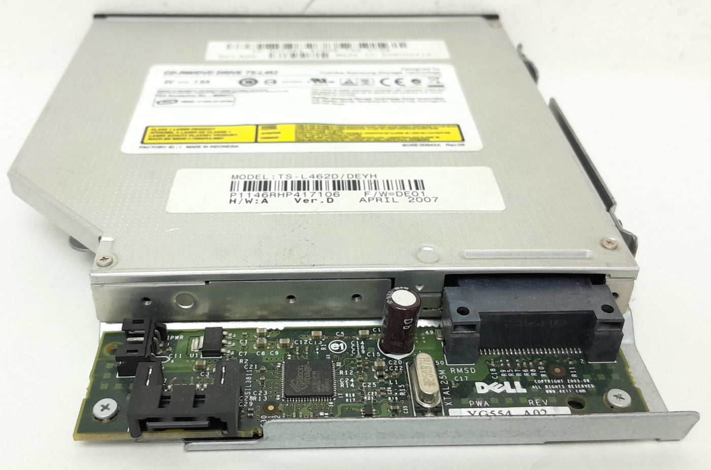 Toshiba Dell TS-L462 CD-RW DVD-ROM Disk Drive ( 0DP891 TS-L462D/DEYH ) USED