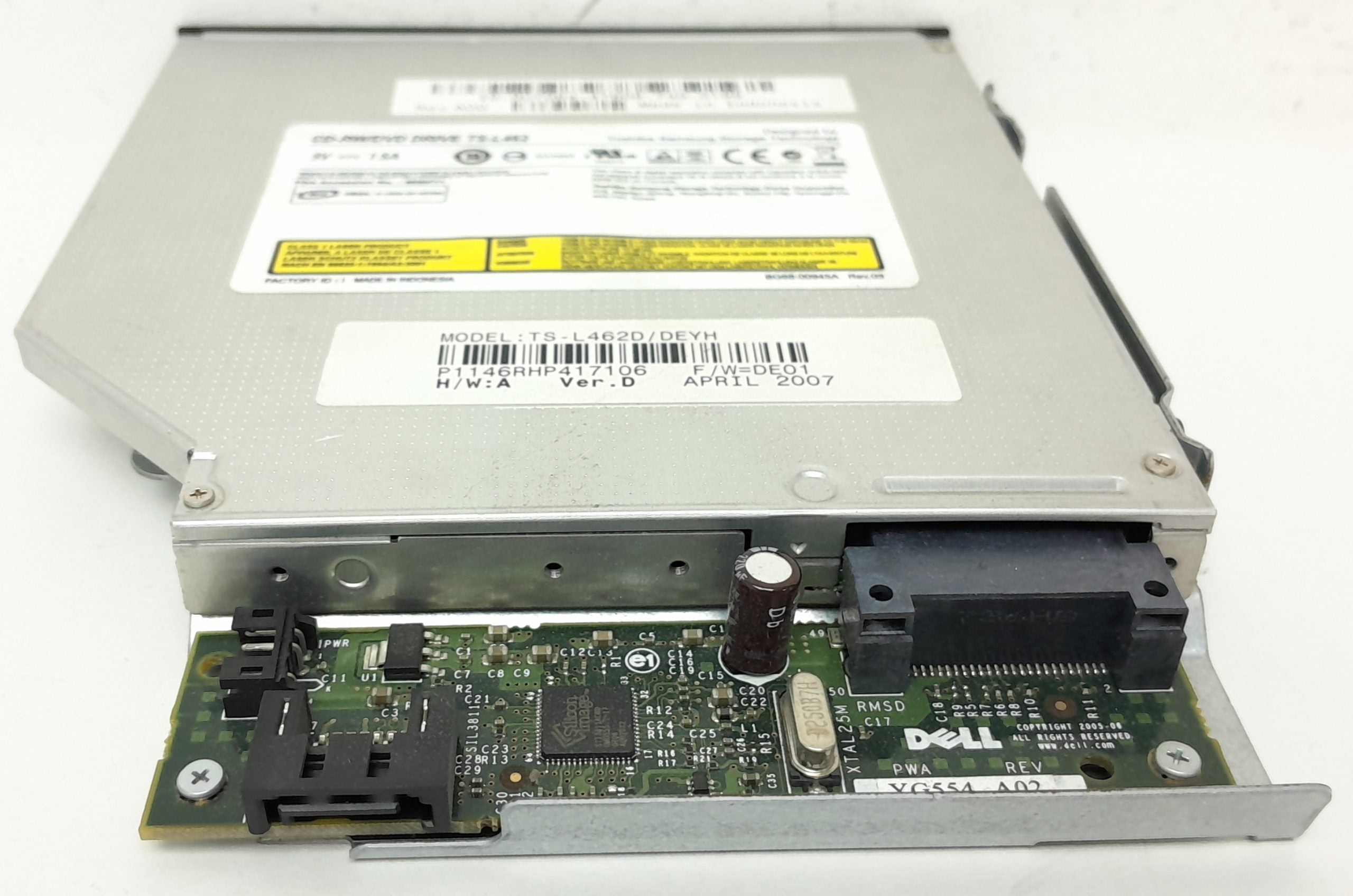 Toshiba Dell TS-L462 CD-RW DVD-ROM Disk Drive ( 0DP891 TS-L462D/DEYH ) USED