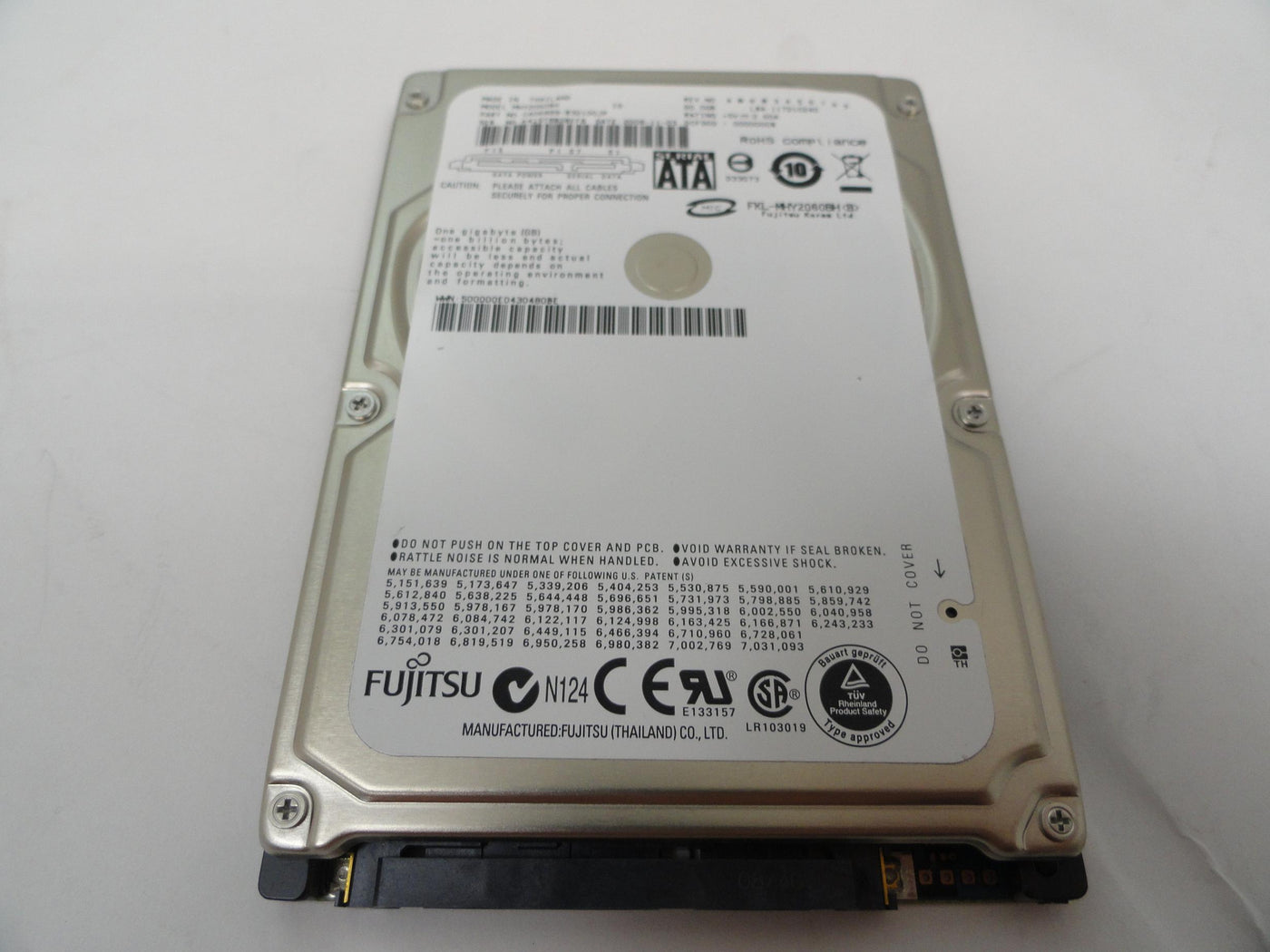 PR18902_CA06889-B32100JP_Fujitsu 60Gb SATA 5400rpm Laptop HDD - Image3