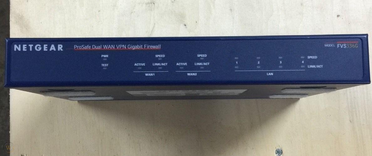 NETGEAR Prosafe Dual WAN Gigabit Firewall (FVS336G USED)