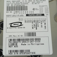 Fujitsu Dell 18.4GB SCSI 68Pin 10Krpm 3.5in HDD ( CA05904-B16300DL MAN3184MP 08H275 ) REF