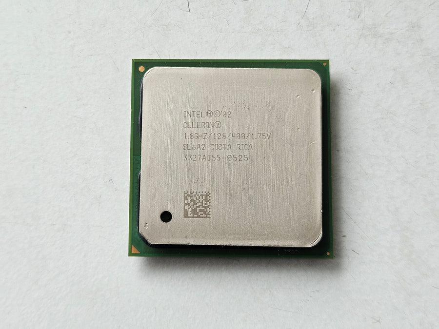 Intel Celeron 1.8Ghz 400Mhz FSB 128KB PPGA478 CPU ( SL6A2 ) USED