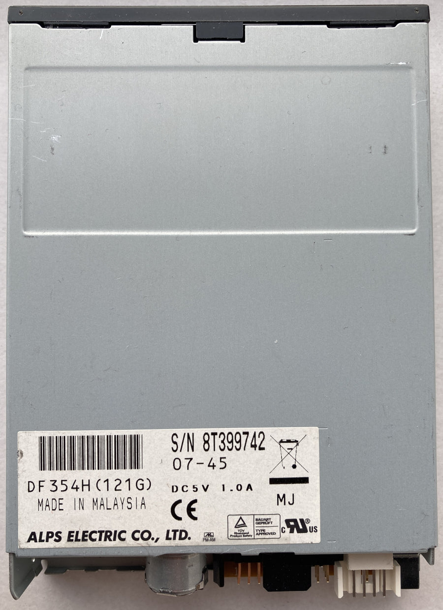ALPS Floppy Disk Drive 1.44MB - 3.5" - Black ( DF354H121G ) USED