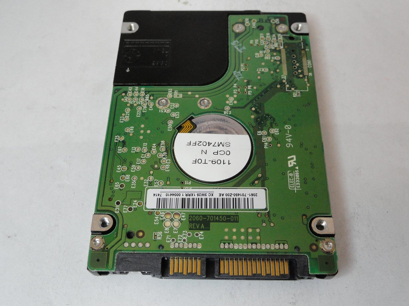 PR23195_WD800BEVS-07RST0_Western Digital 80GB SATA 5400rpm 2.5in HDD - Image2