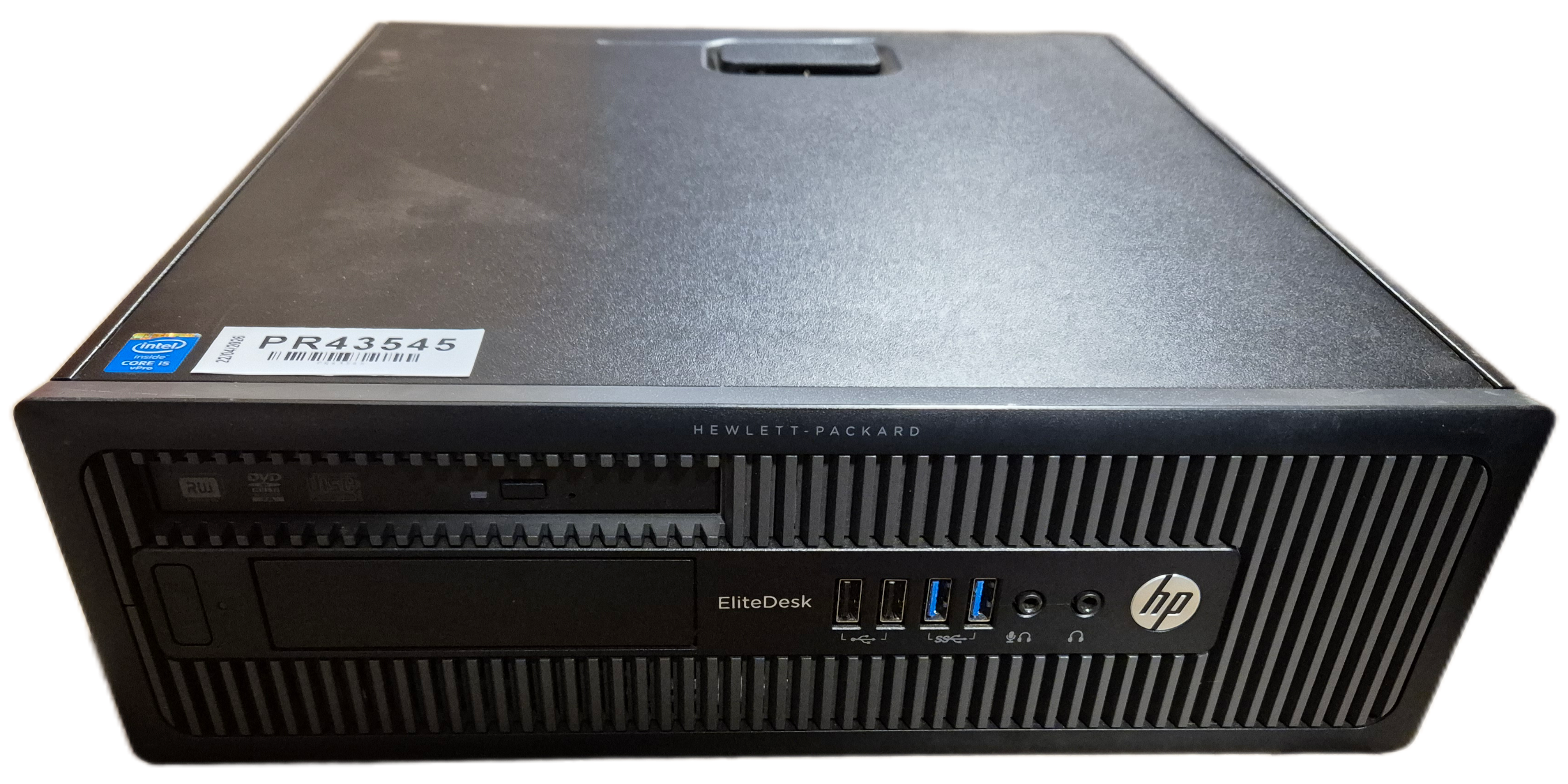 HP EliteDesk 800 G1 SFF 500GB HDD DVD 4GB RAM i5-4570s 3.2GHz Linux ( H5U03EA#AB9 ) USED